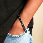 Bracelet Jourdan Halldor Acier Argent&eacute; - Bracelets Homme | Histoire d&rsquo;Or