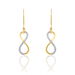Boucles D'oreilles Pendantes Infino Or Jaune Diamant - Boucles d'oreilles pendantes Femme | Histoire d’Or
