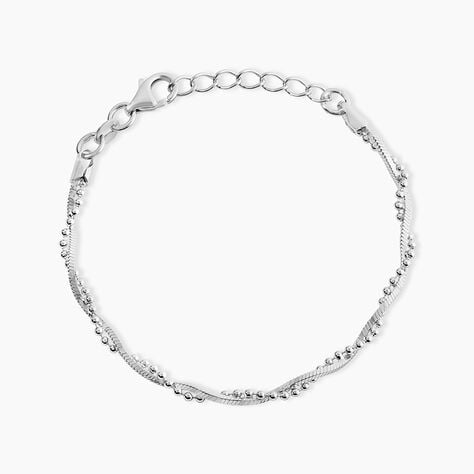Bracelet Cathel Argent Blanc - Bracelets Femme | Histoire d&rsquo;Or