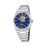 Montre Festina Swiss Made Automatic 40 Bleu - Montres suisses Homme | Histoire d&rsquo;Or