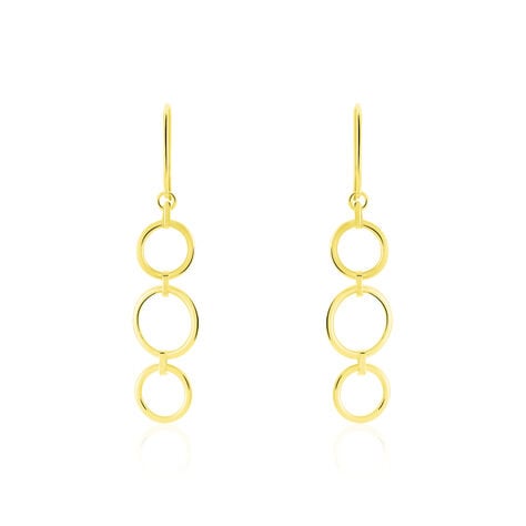 Boucles D'oreilles Pendantes Or Jaune Isabela - Boucles d'oreilles pendantes Femme | Histoire d’Or
