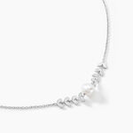 Collier Giacobbe Argent Blanc Perle De Culture - Colliers fantaisie Femme | Histoire d&rsquo;Or