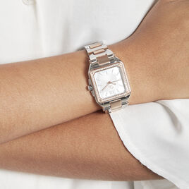 Montre Gc Couture Square Nacre Blanche - Montres Femme | Histoire d’Or