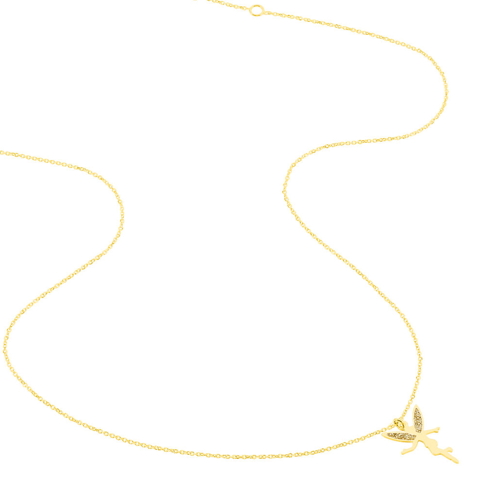 Collier Feelia Or Jaune - Colliers Enfant | Histoire d’Or
