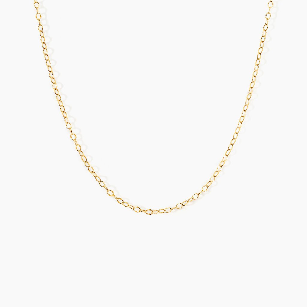 Chaine Or Jaune Pilea - Chaines Femme | Histoire d’Or