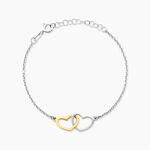 Bracelet Argent Bicolore Fethi - F&ecirc;te des m&egrave;res Femme | Histoire d&rsquo;Or