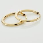 Cr&eacute;oles Valencina Or Jaune - Boucles d'oreilles cr&eacute;oles Femme | Histoire d&rsquo;Or