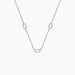 Collier Pytha Argent Blanc Oxyde De Zirconium - Colliers fantaisie Femme | Histoire d’Or