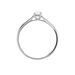 Bague Solitaire Aphrodite Platine Blanc Diamant - Bagues solitaires Femme | Histoire d’Or