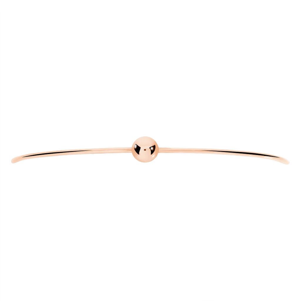 Bracelet Jonc Bilao Argent Rose - Bracelets fantaisie Femme | Histoire d’Or