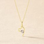 Collier Romance Or Jaune Oxyde De Zirconium - Colliers Femme | Histoire d&rsquo;Or