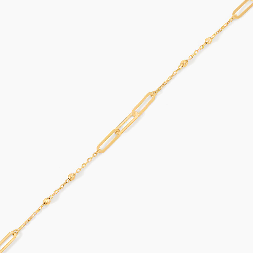 Bracelet Enosh Or Jaune - Bijoux sans pierre Femme | Histoire d&rsquo;Or