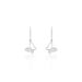 Boucles D'oreilles Pendantes Maria Argent Blanc - Boucles d'oreilles fantaisie Femme | Histoire d’Or