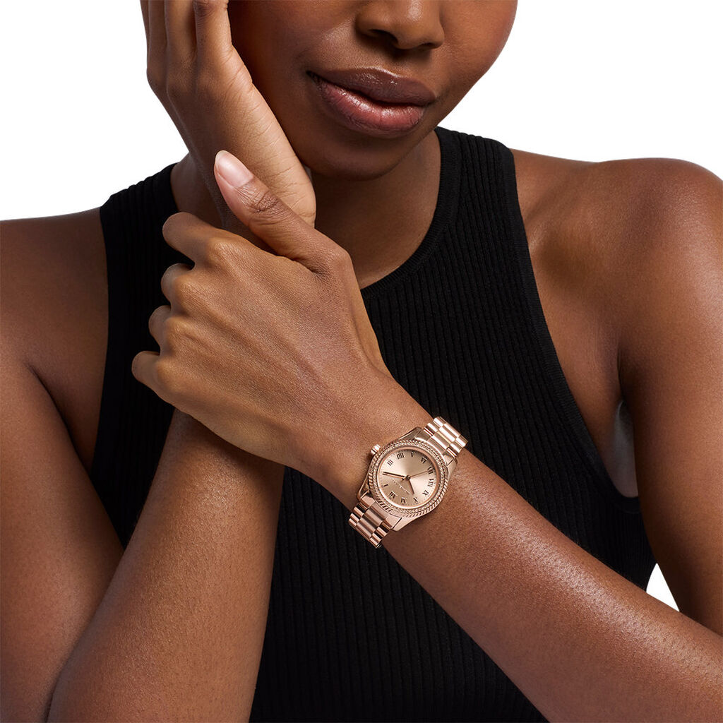 Montre Michael Kors Lexington Rose - Montres Femme | Histoire d&rsquo;Or