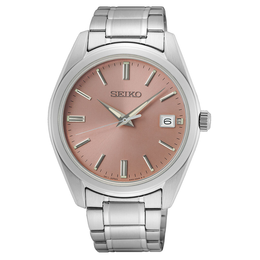 Montre Seiko Classique Rose - Montres Homme | Histoire d’Or