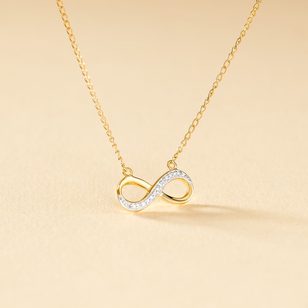 Collier Chacha Or Jaune Diamant - F&ecirc;te des m&egrave;res Femme | Histoire d&rsquo;Or