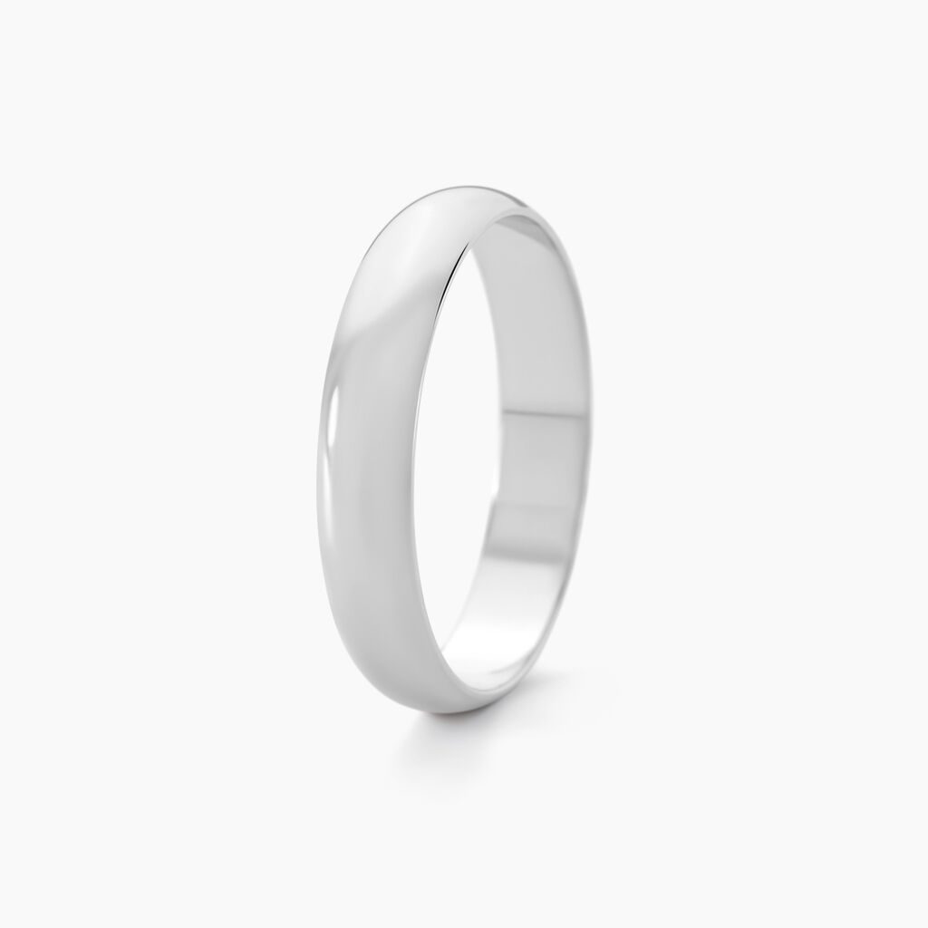 Alliance Aphroditia Or Blanc - Alliances Unisex | Histoire d’Or