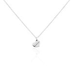 Collier Argent Blanc Alphonzo Oxydes De Zirconium - Colliers fantaisie Femme | Histoire d&rsquo;Or