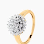 Bague Mireya Or Jaune Oxydes - Bagues avec pierre Femme | Histoire d&rsquo;Or