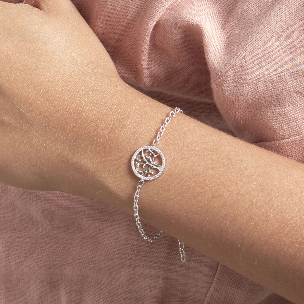 Bracelet Argent Urcisse Oxydes De Zirconium - Bracelets Femme | Histoire d’Or