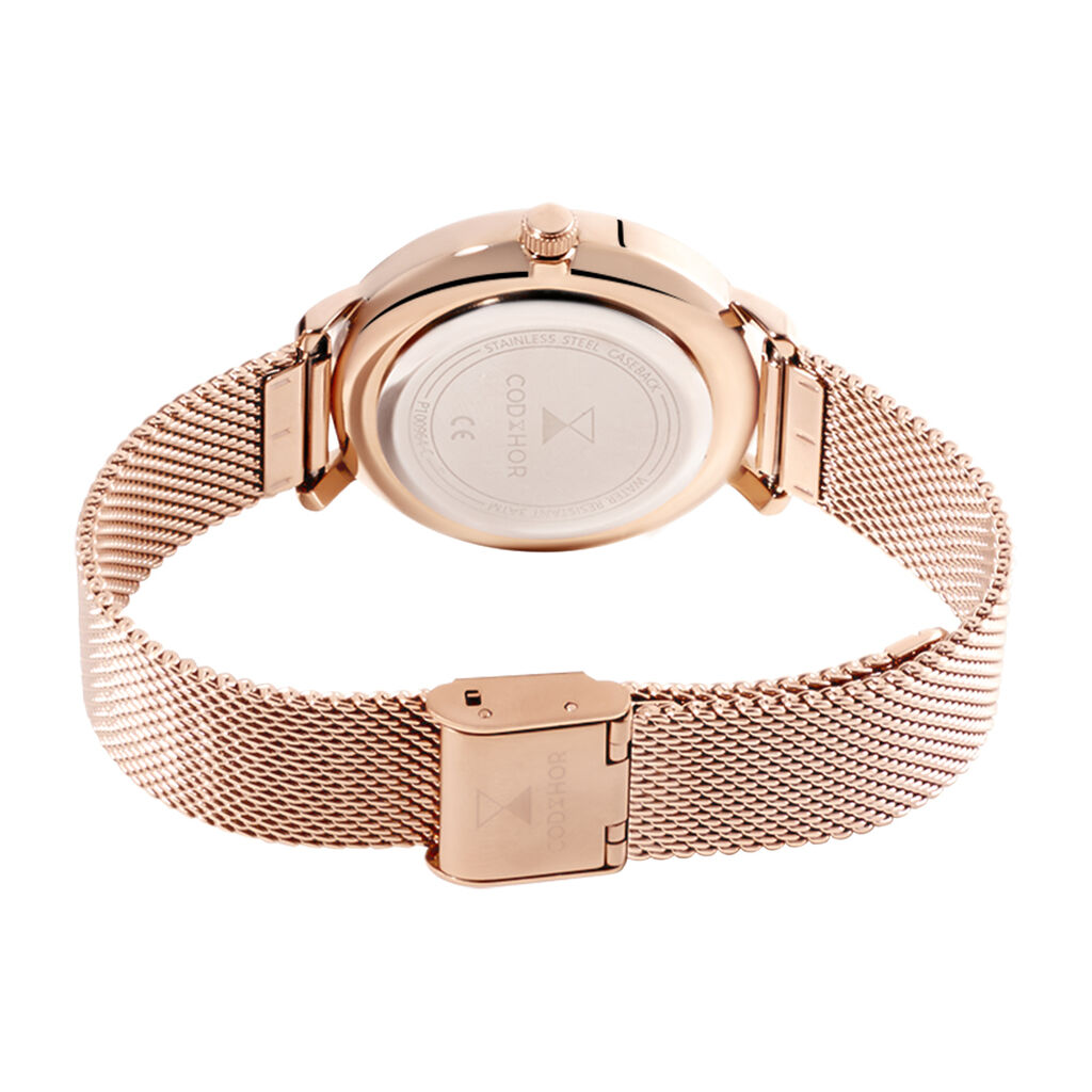 Montre Codhor Amele Dore Rose - Montres Femme | Histoire d’Or