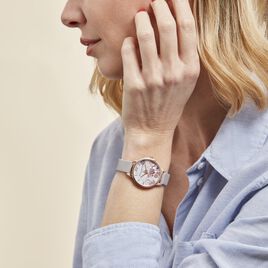 Montre Olivia Burton Marble Florals Blanc - Montres Femme | Histoire d’Or