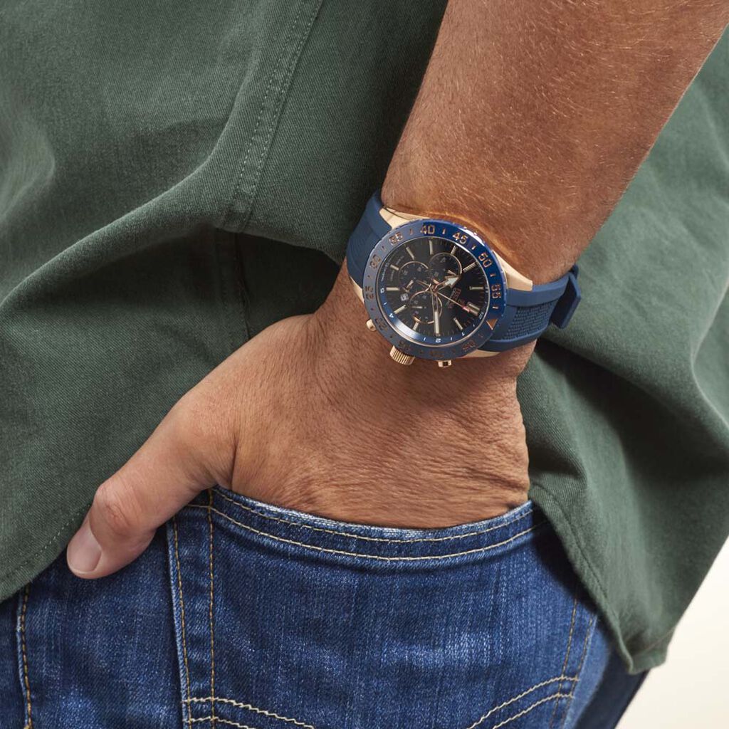 Montre Festina Ceramic Bleu - Montres Homme | Histoire d’Or