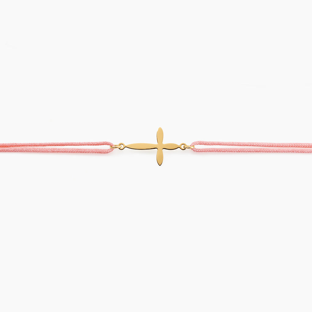 Bracelet Crescenzo Or Jaune - Pendentifs Baptême Famille | Histoire d’Or