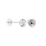 Boucles D'oreilles Puces Iloa Argent Blanc - Boucles d'oreilles fantaisie Femme | Histoire d&rsquo;Or
