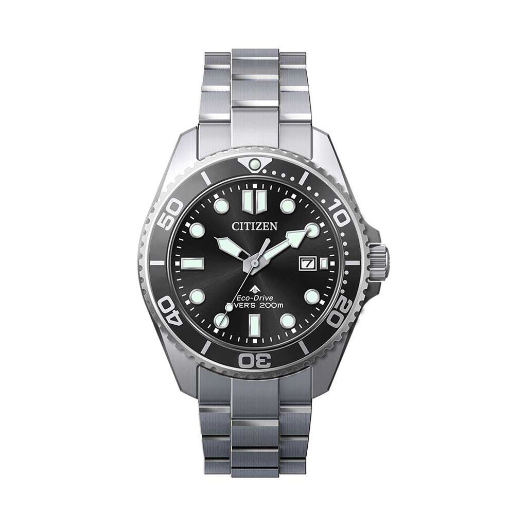 Montre Citizen Promaster Marine Eco-Drive Noir - Montres Homme | Histoire d&rsquo;Or