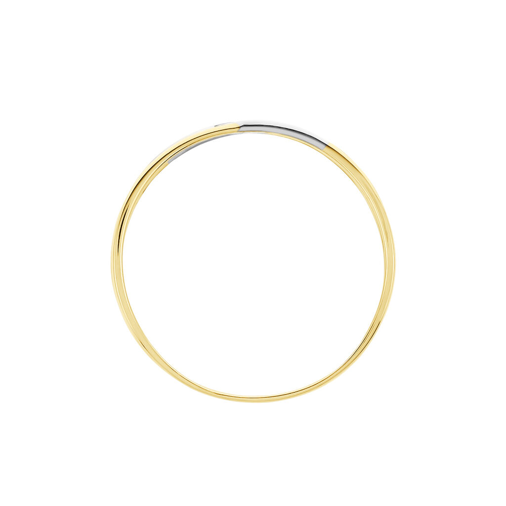 Bague Renda Or Jaune Diamant - Bagues avec pierre Femme | Histoire d’Or