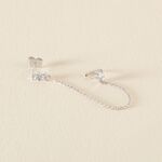 Bijoux D'oreilles Kirill Argent Blanc Oxyde De Zirconium - Boucles d'oreilles fantaisie Femme | Histoire d&rsquo;Or