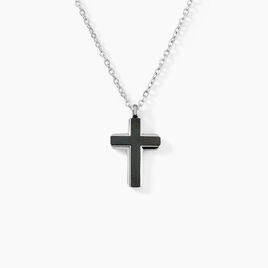 Collier Moletee Acier Blanc - Colliers fantaisie Homme | Histoire d’Or