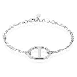 Bracelet Abdon Argent Blanc - Bracelets fantaisie Femme | Histoire d’Or