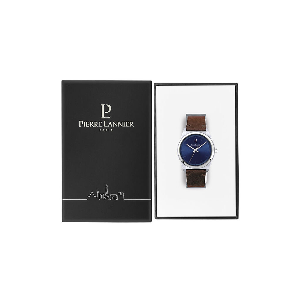 Montre Pierre Lannier Candide Bleu - Montres Homme | Histoire d’Or