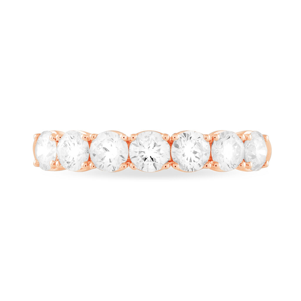 Alliance Eloise Or Rose Diamant - Alliances Femme | Histoire d’Or