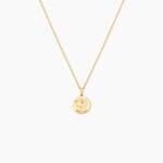 Pendentif Jannila Zodiaque Or Jaune - Cadeaux de naissance Enfant | Histoire d&rsquo;Or