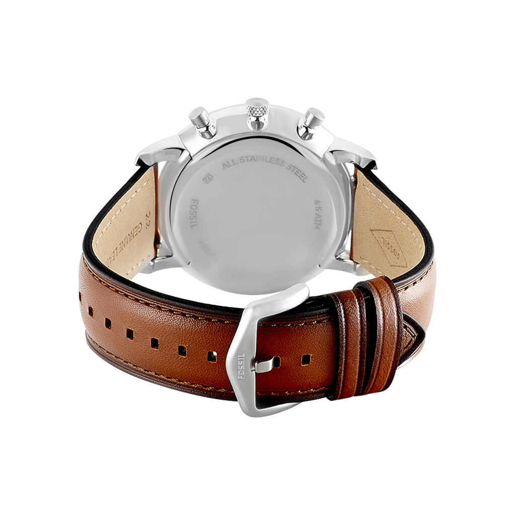 Montre Fossil Neutra Chrono Bleu - F&ecirc;te des p&egrave;res Homme | Histoire d&rsquo;Or