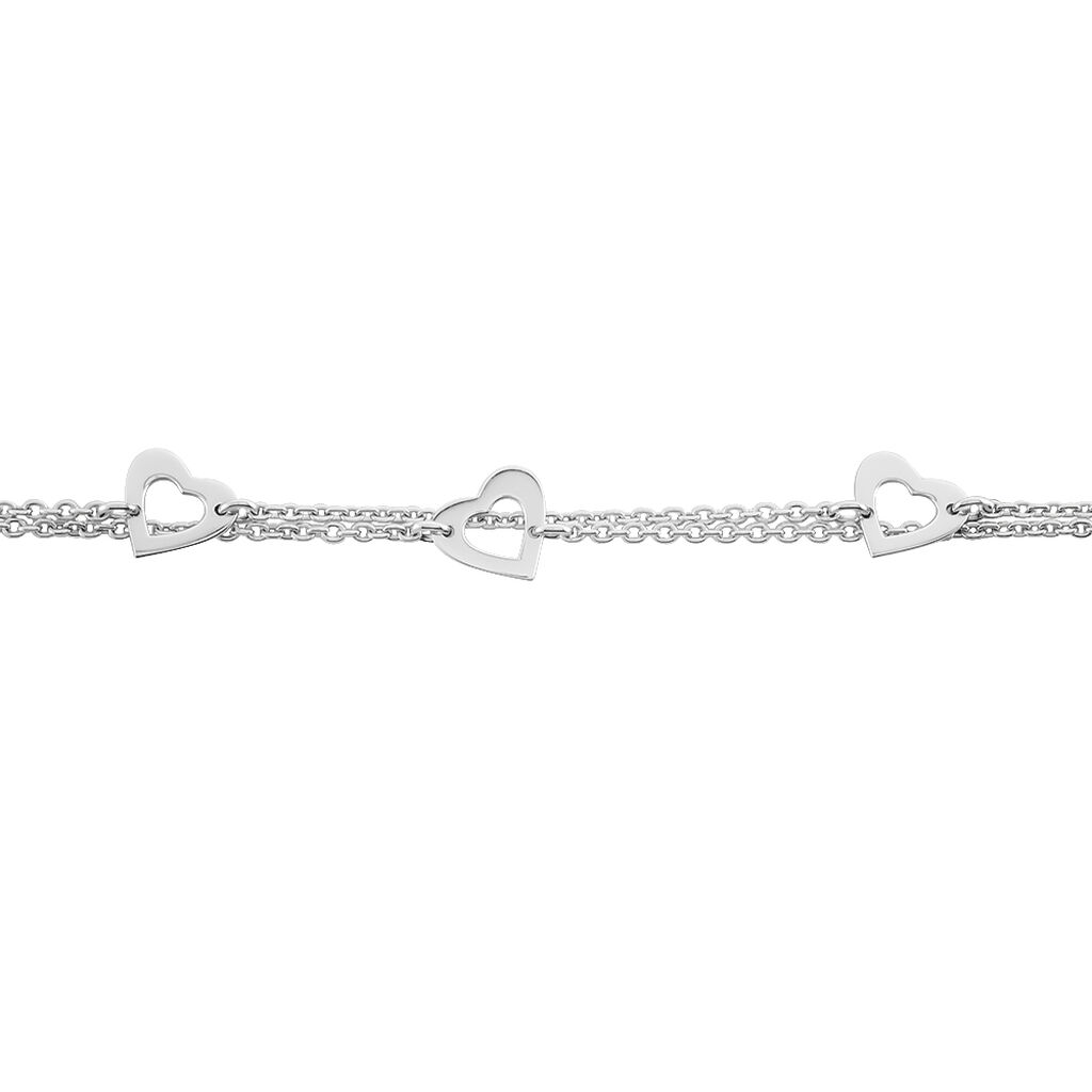 Bracelet Argent Blanc Suzy - Bracelets Femme | Histoire d’Or