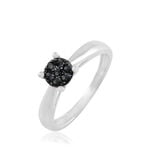 Bague Solitaire Collection Grace Or Blanc Diamant - Bagues solitaires Femme | Histoire d&rsquo;Or