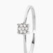 Bague Sandrine Or Blanc Diamant