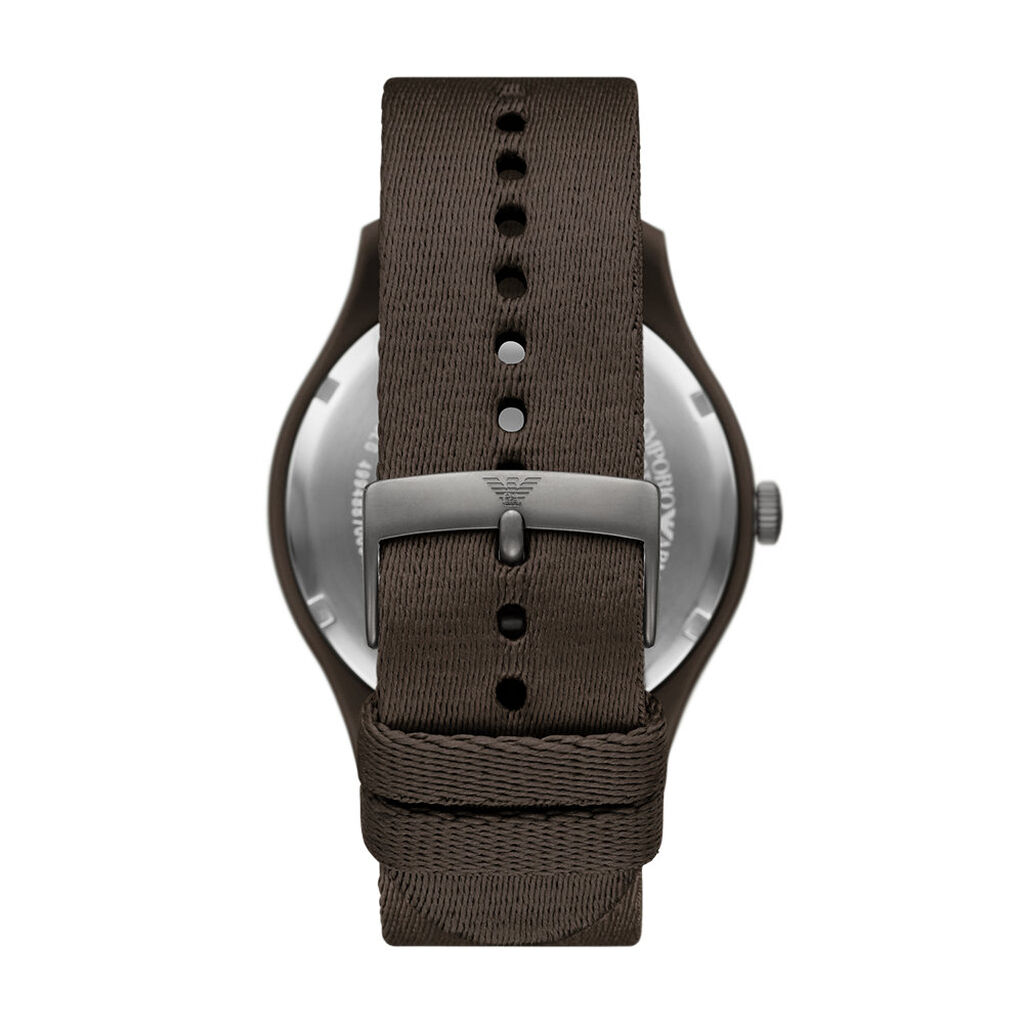 Montre Emporio Armani Marron - Id&eacute;es cadeaux Homme | Histoire d&rsquo;Or
