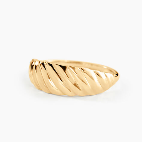 Bague Jaymes Or Jaune - Bijoux sans pierre Femme | Histoire d&rsquo;Or