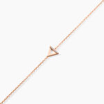 Bracelet Lorena Argent Rose Oxyde De Zirconium - Bracelets Femme | Histoire d&rsquo;Or