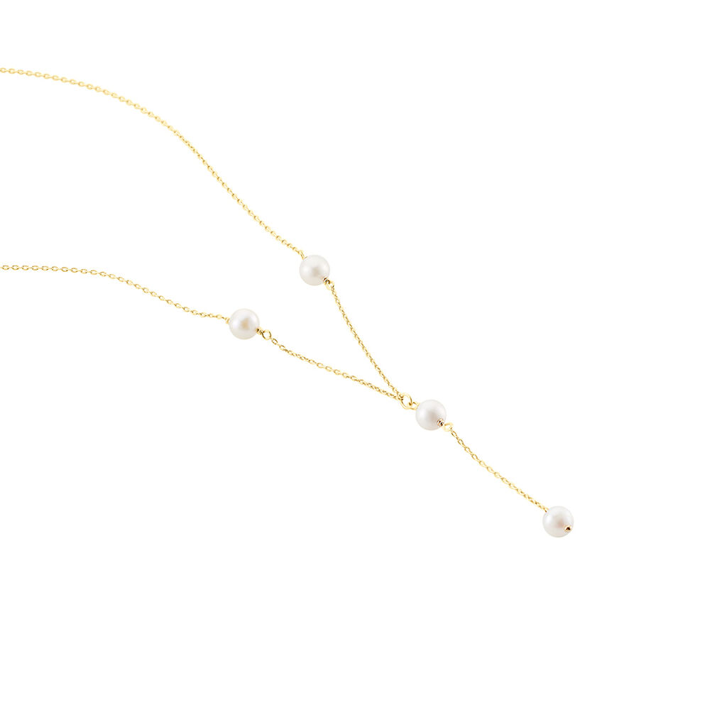 Collier Persis Or Jaune Perle De Culture - Colliers Femme | Histoire d’Or