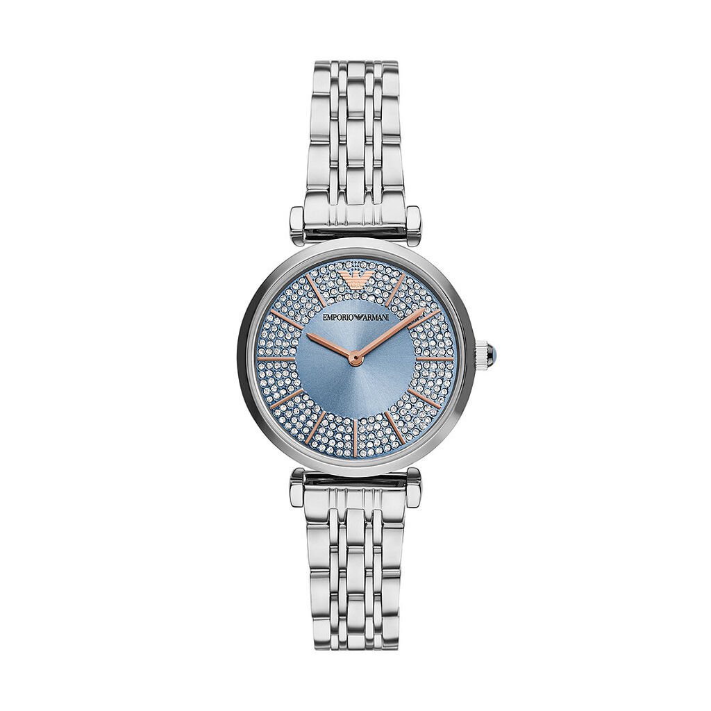 Montre Emporio Armani Bleu - Montres Femme | Histoire d&rsquo;Or