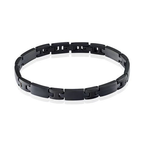 Bracelet Josua Acier Noir - Bracelets Homme | Histoire d’Or