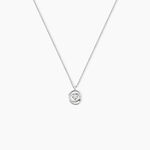 Collier Nid D'amour Or Blanc Diamant - Colliers Femme | Histoire d&rsquo;Or