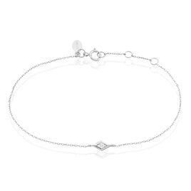 Bracelet Eirena Or Blanc Diamant - Bijoux Femme | Histoire d’Or