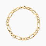 Bracelet Cameo Argent Dor&eacute; A L'Or 750/1000 - Bijoux sans pierre Femme | Histoire d&rsquo;Or